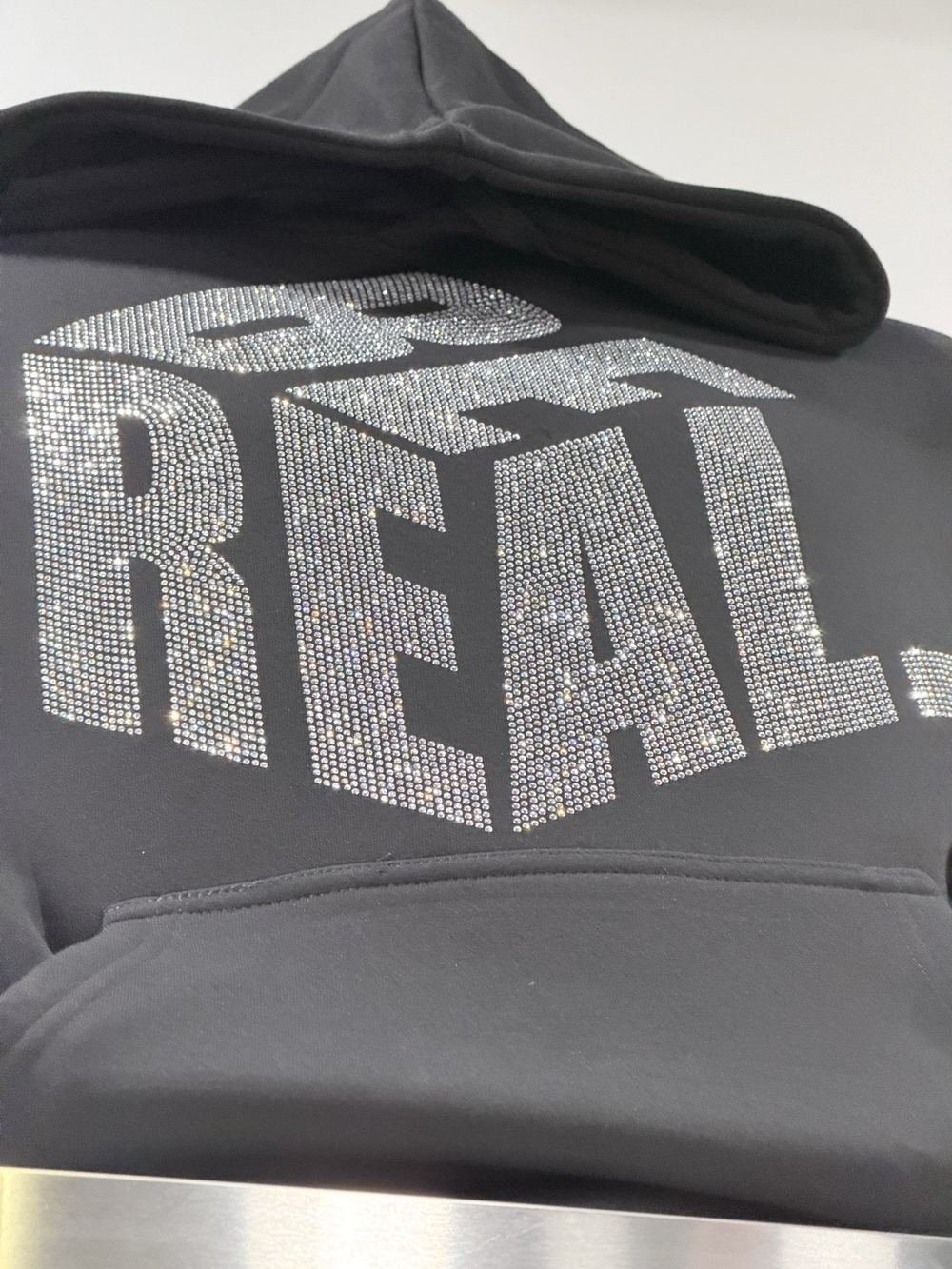 Be Real crystal hoodie
