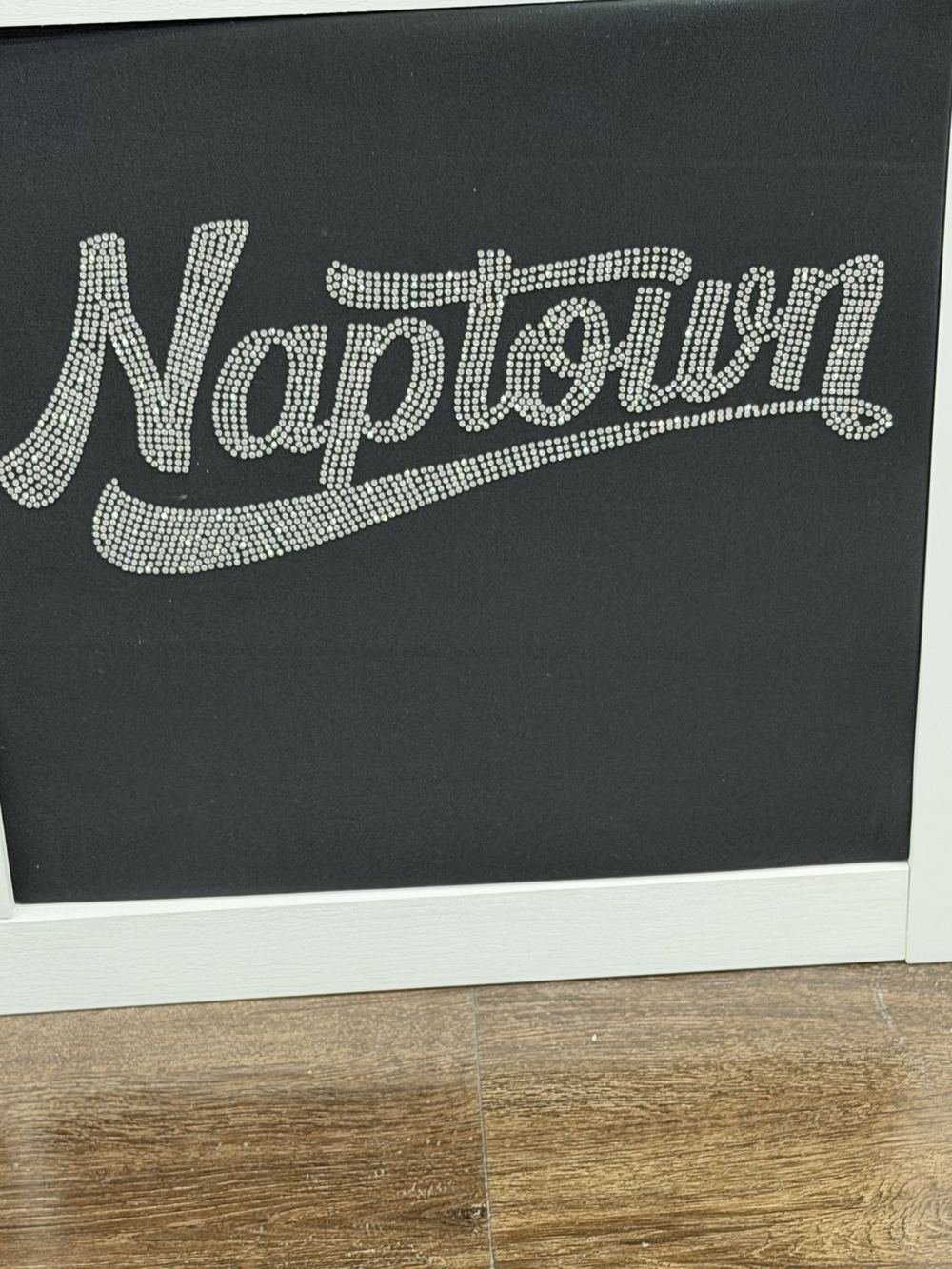 Naptown script crystal design