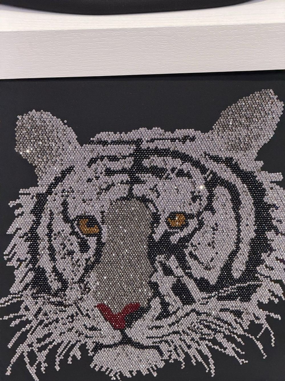 Crystal tiger panel